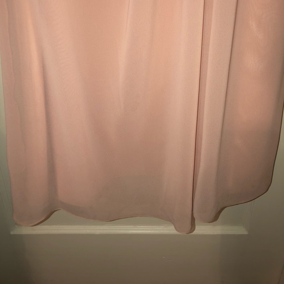 Light Pink Bridesmaids Dress - Picture 3 of 5